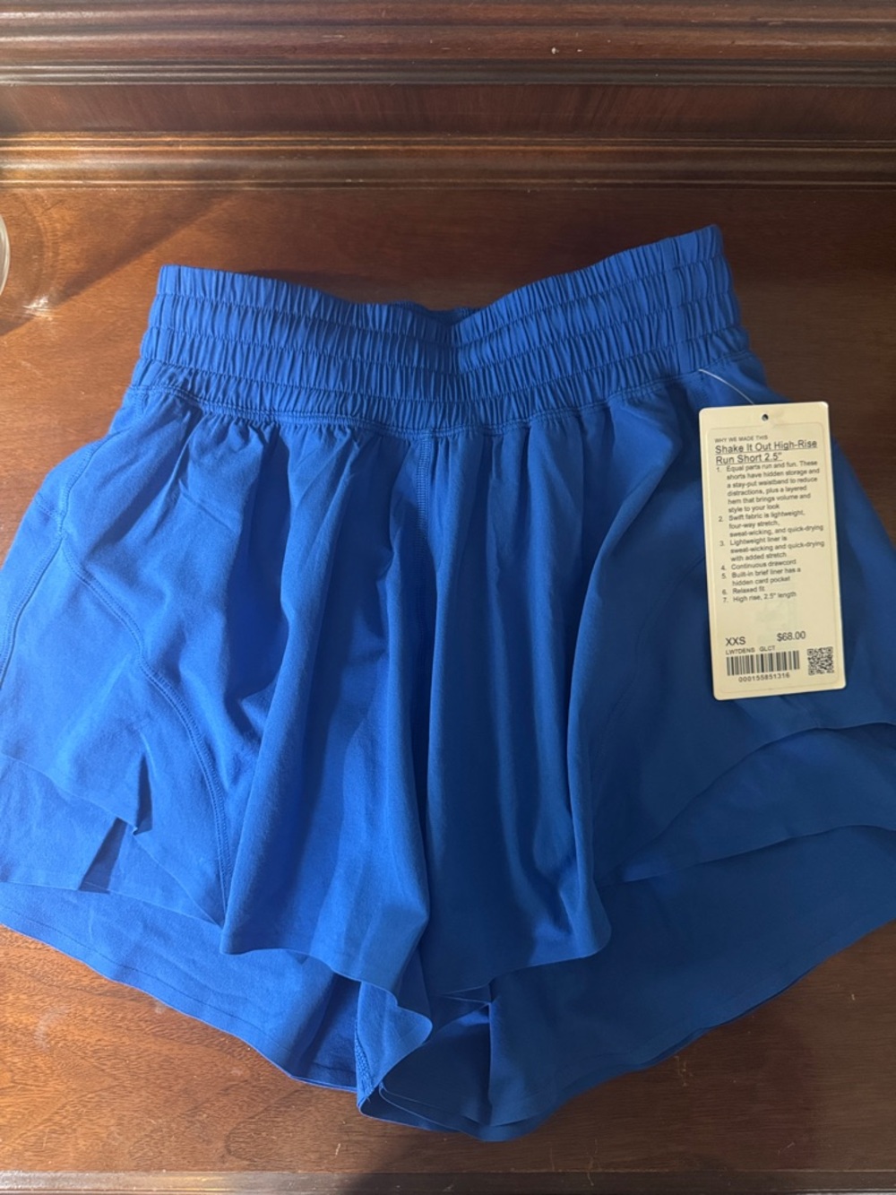 lululemon athletica Royal Blue High-Rise Athletic Shorts